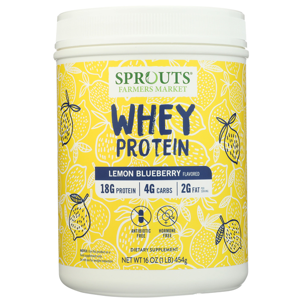 Sprouts Lemon Blueberry Whey Protein
