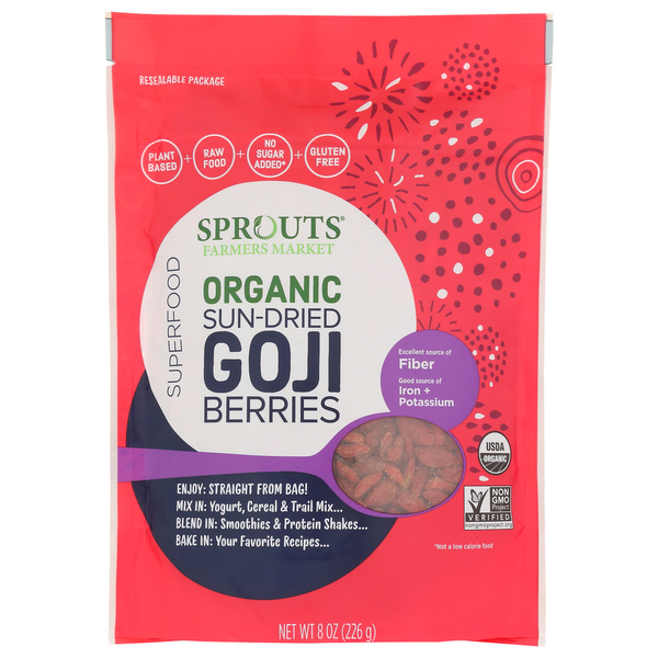 Sprouts Organic Sun Dried Goji Berries