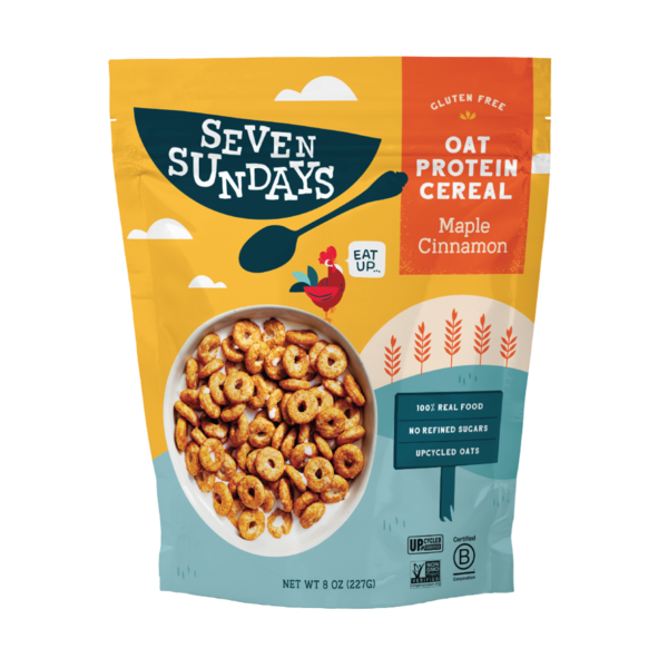 Seven Sundays Maple Cinnamon Oat Protein Cereal