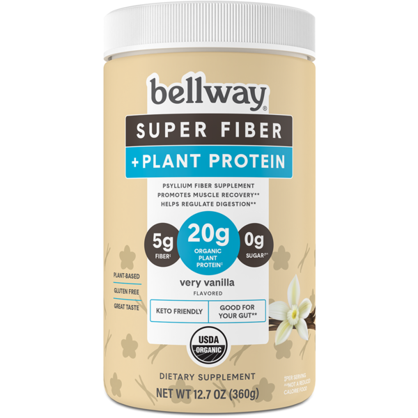 Bellway Organic Very Vanilla Super Fiber + Plant Protein