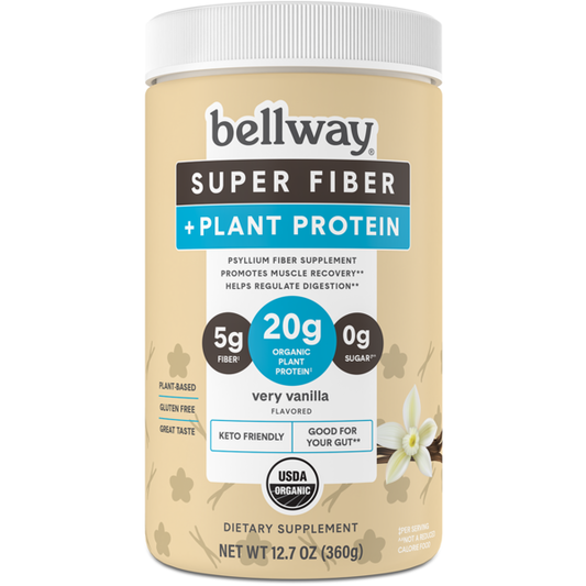 Bellway Organic Very Vanilla Super Fiber + Plant Protein