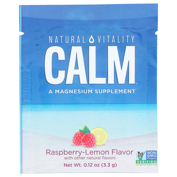 Natural Vitality Raspberry Lemon Calm