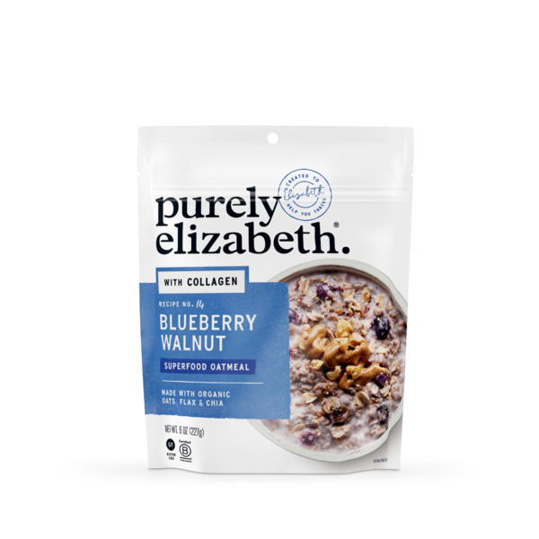 Purely Elizabeth Blueberry Walnut Collagen Protein Oats