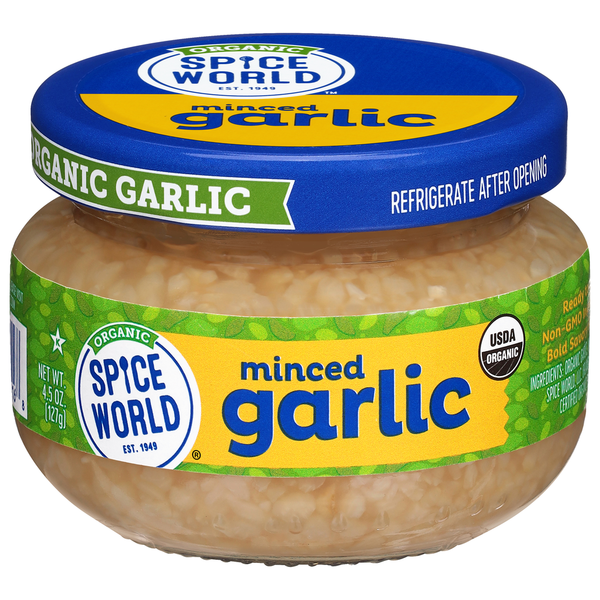 Spice World Organic Garlic