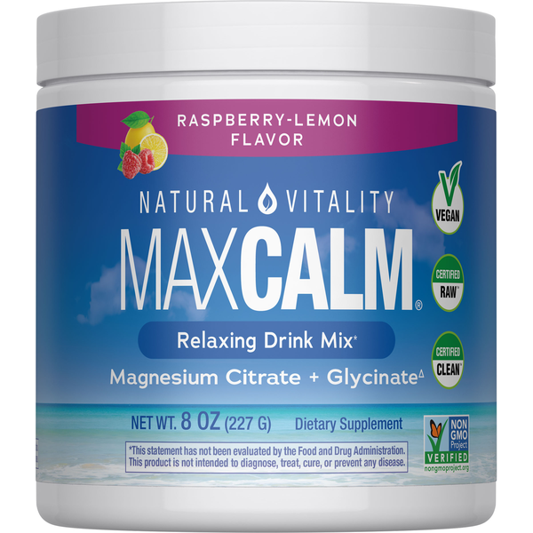 Natural Vitality Raspberry Lemonade Calm Powder