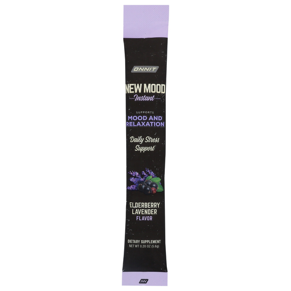 Onnit Elderberry Lavender New Mood Instant Packet