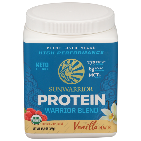Sunwarrior Warrior Blend Organic Vanilla Protein