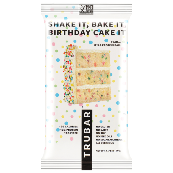 Trubar Shake It, Bake It, Birthday Cake It Protein Bar