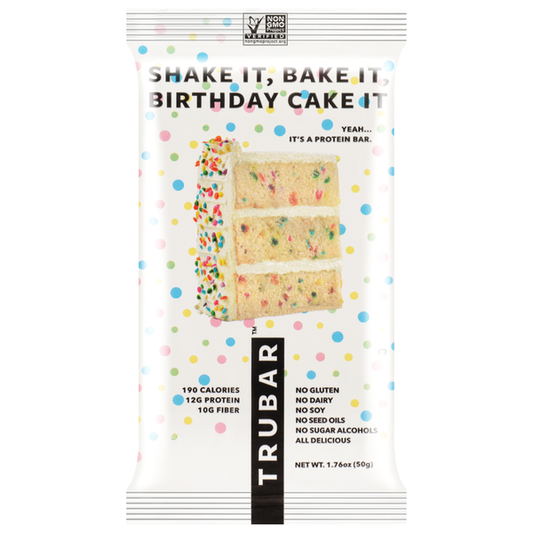 Trubar Shake It, Bake It, Birthday Cake It Protein Bar