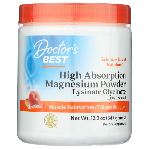Doctor's Best Sweet Peach High Absorption Powder
