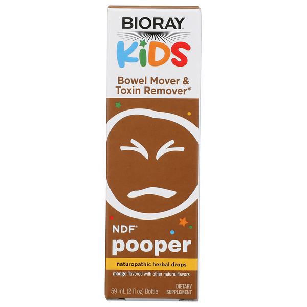 Bioray Ndf Pooper Liquid Herbal Drops