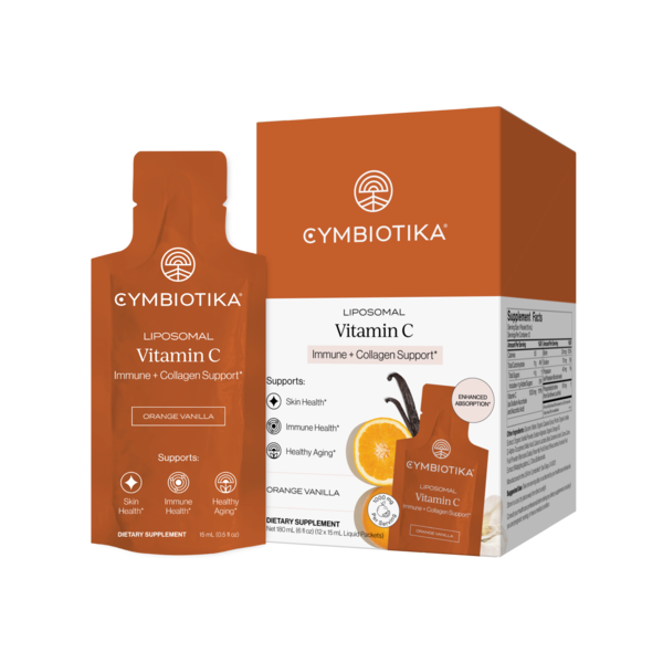Cymbiotika Orange Vanilla Liposomal Vitamin C 12 Pack Case