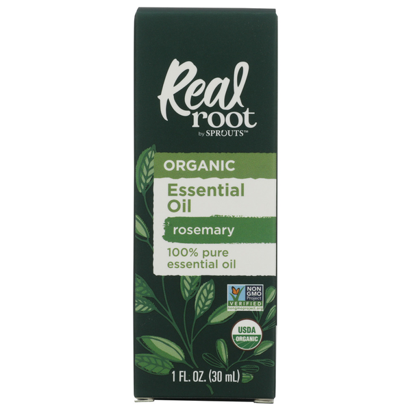 Real Root Organic Rosemary Essential Oil