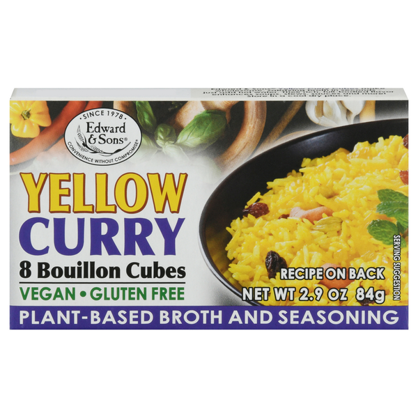 Edward & Sons Yellow Curry Cubes