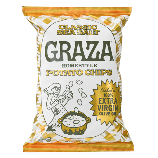 Graza Classic Sea Salt Olive Oil Homestyle Potato Chips