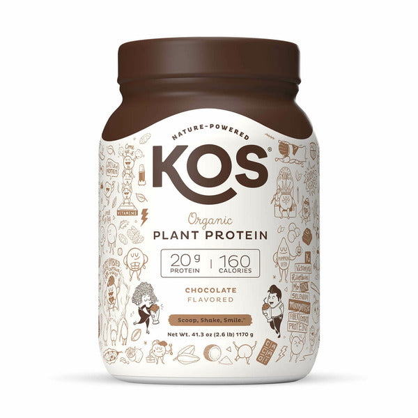 Kos Organic Chocolate Superfood Plant Protein Powder