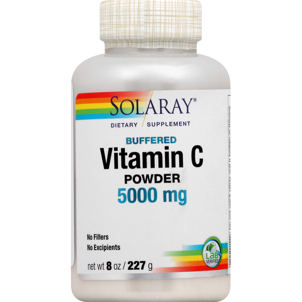 Solaray Nonacidic C Crystalline 5000 Mg