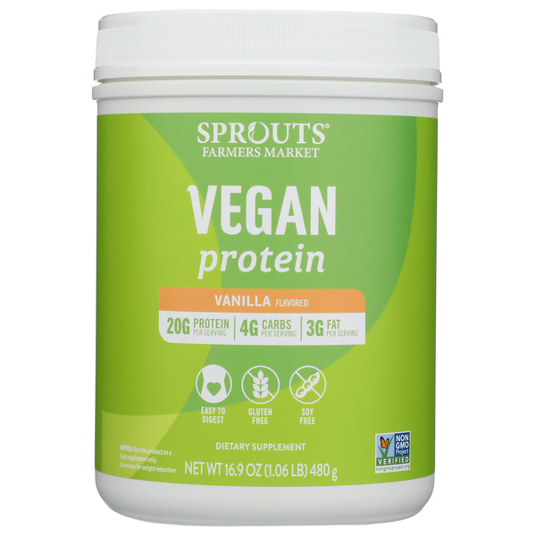 Sprouts Vanilla Vegan Protein
