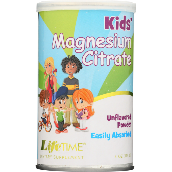 Lifetime Kids Magnesium Citrate Powder