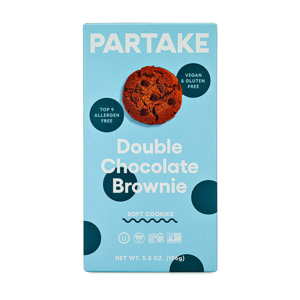 Partake Soft Baked Double Chocolate Cookies