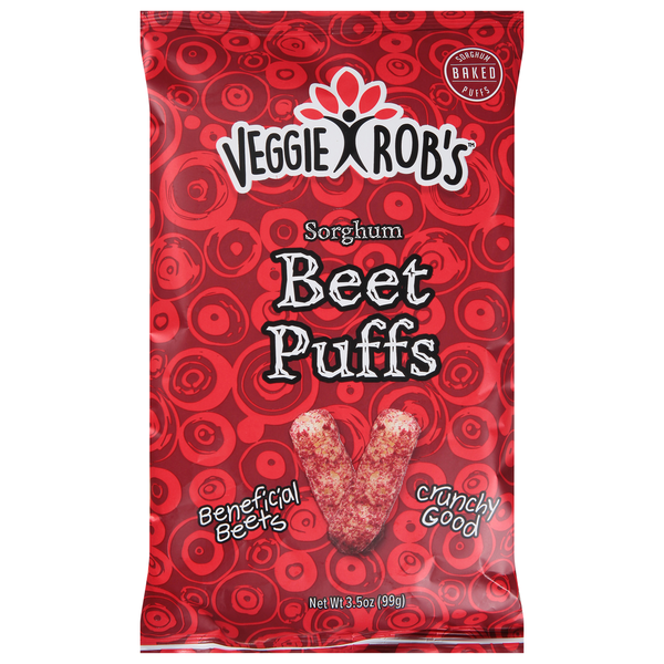 Vegan Rob's Probiotic Beet Puffs