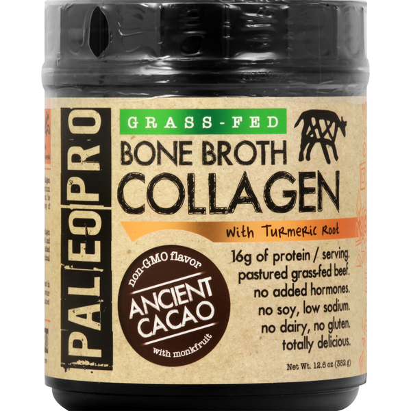 Paleo Pro Ancient Cacao Bone Broth Collagen Protein Powder