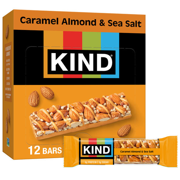 Kind Caramel Almond & Sea Salt 12 Pack Case