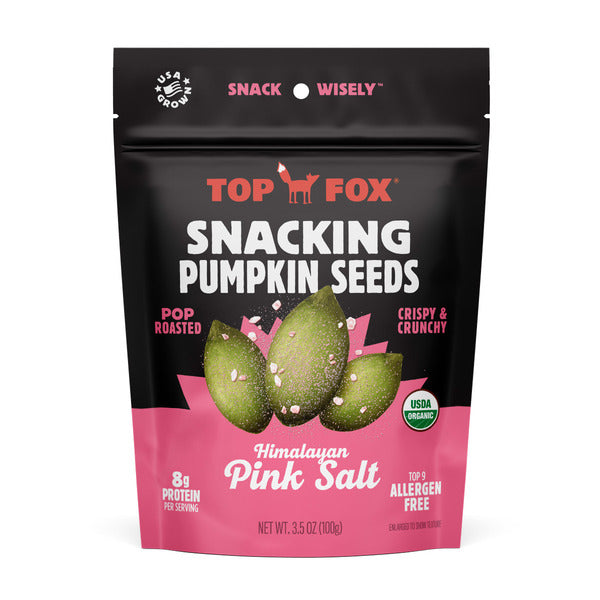 Top Fox Organic Himalayan Salt Pumpkin Seeds