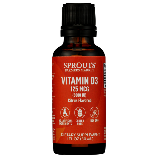 Sprouts D3 5000 Iu Citrus Mct Oil