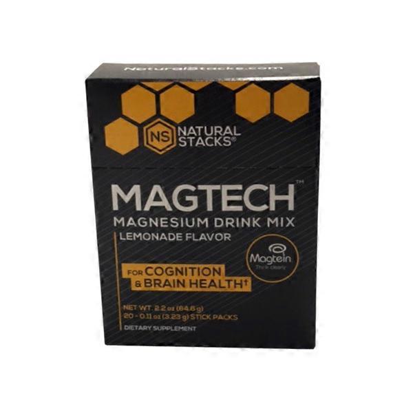Natural Stacks Matech Magnesium Drink Mix 20 Pack Case