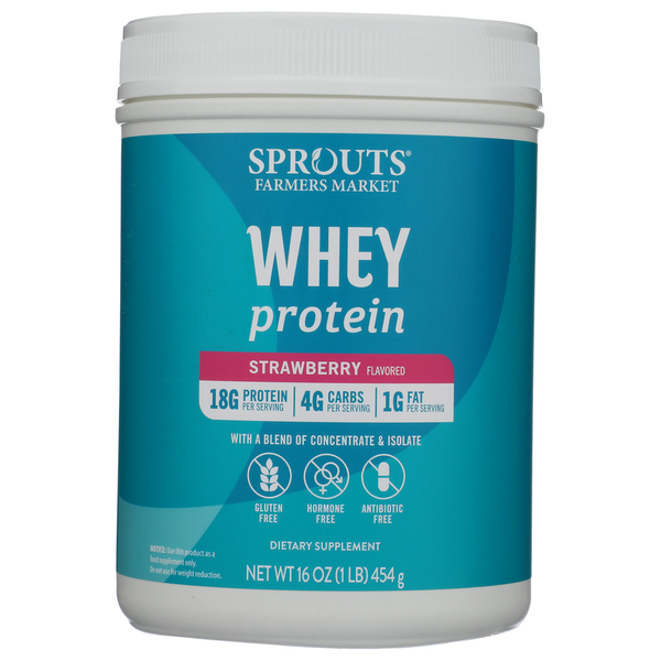 Sprouts Whey Protein Strawberry