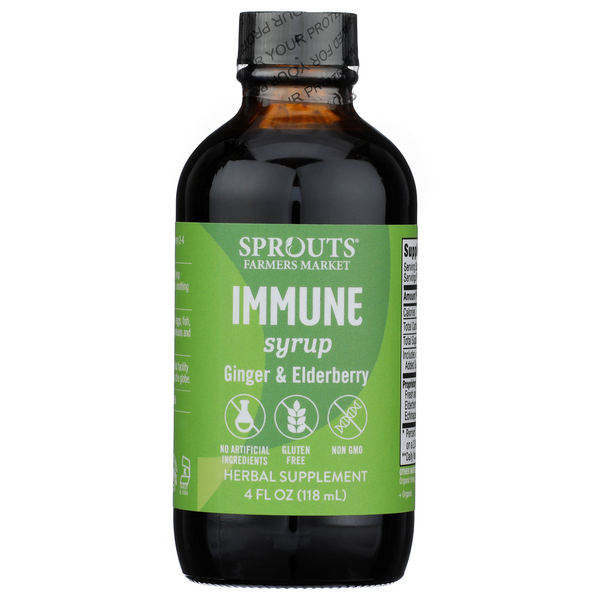 Sprouts Ginger & Elderberry Immune Syrup