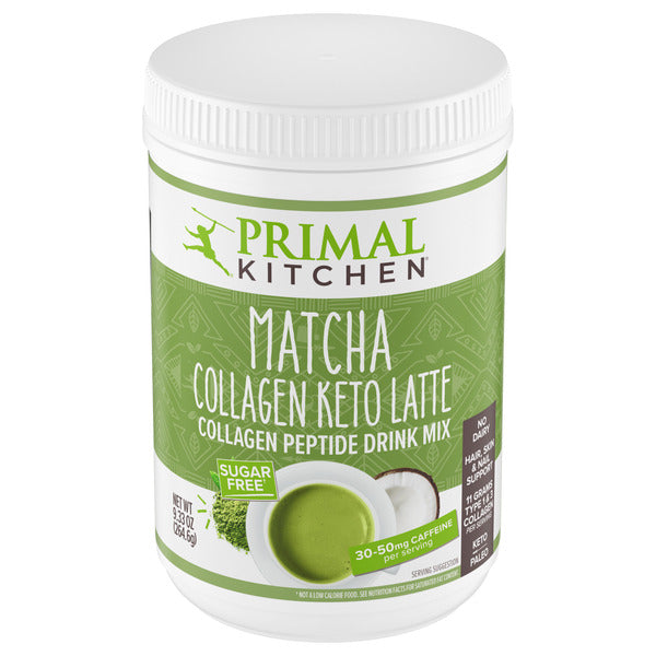 Primal Kitchen Vanilla Matcha Collagen Keto Latte