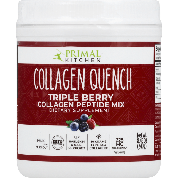Primal Kitchen Collagen Quench Triple Berry
