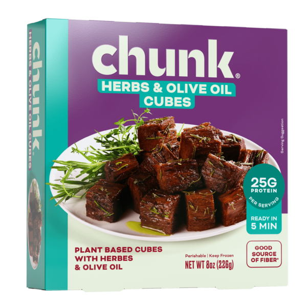 Chunk Foods Herbs & Olive Oil Plant Based Cubes