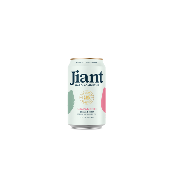 Jiant Guavamente Guava & Mint Hard Kombucha 6 Pack Cans