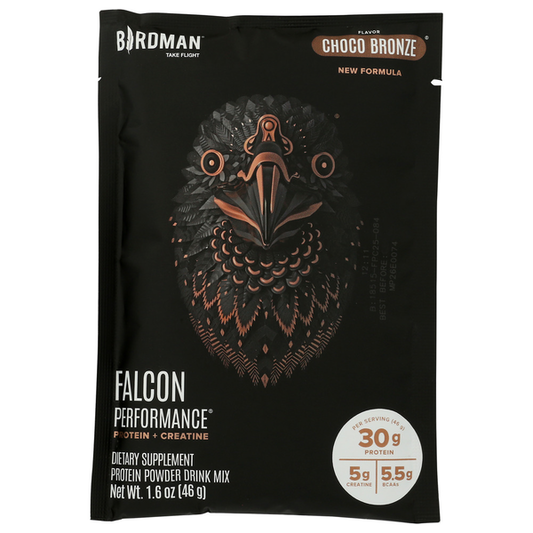 Birdman Choco Bronze Performance Protein Powder Packet