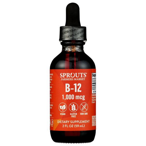 Sprouts B12 Liquid Sublingual Alcohol Free
