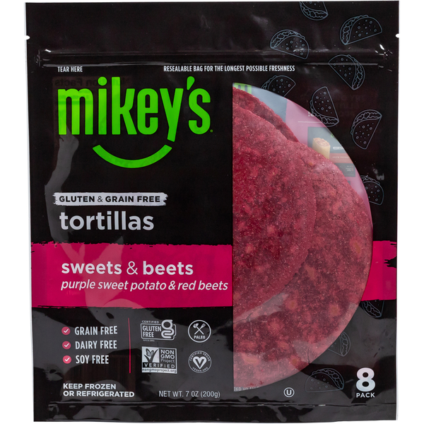 Mikey's Sweets & Beets Tortillas 8 Count