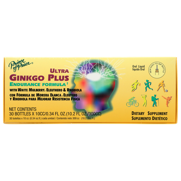 Prince Of Peace Ultra Ginkgo Plus 30 Bottles