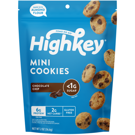 Highkey Chocolate Chip Mini Cookies
