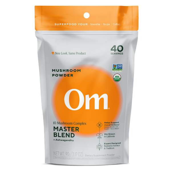 Organic Mushroom Nutrition Organic Master Blend Mushroom Drink Mix