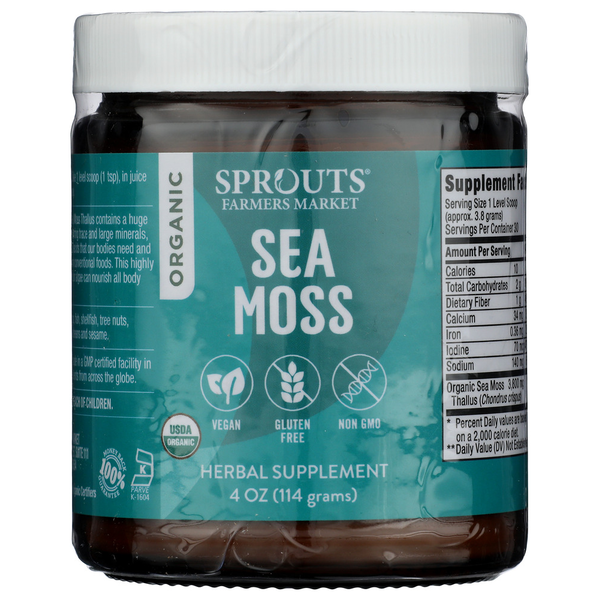 Sprouts Organic Irish Moss 100% Vegan