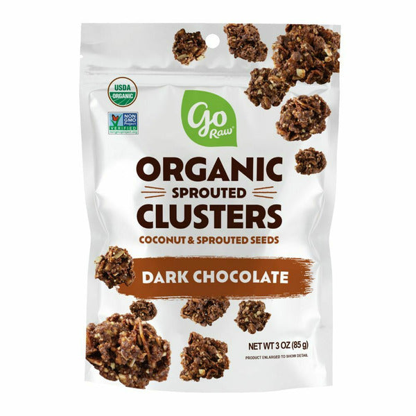 Go Raw Organic Dark Chocolate Sprouted Coconut Clusters