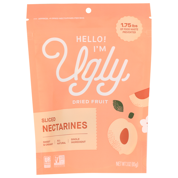 Hello Im Ugly 100% Upcycled Dired & Sliced Nectarines