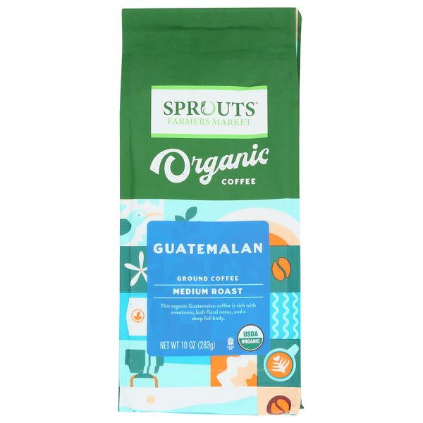 Sprouts Organic Guatemalan Ground Coffee