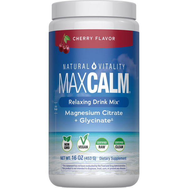 Natural Vitality Natural Calm Cherry Magnesium Supplement Mix