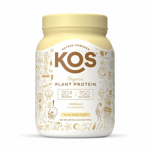 Kos Organic Vanilla Shake Plant Protein Powder