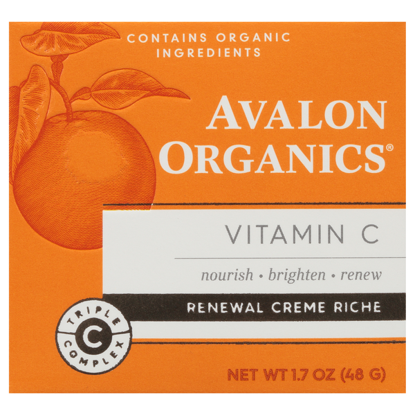 Avalon Organics Vitamin C Renewal Creme Riche