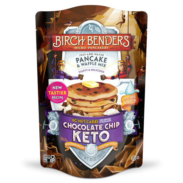 Birch Benders Chocolate Chip Keto Pancake & Waffle Mix